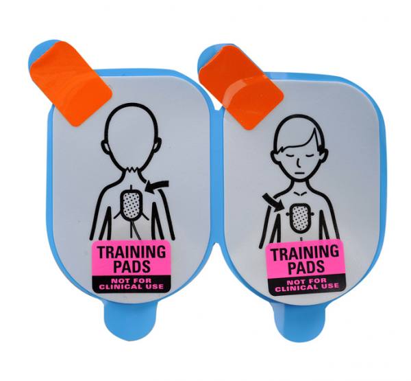 Ersatzaufkleber für Kinder Trainingselektroden zum Lifeline AED