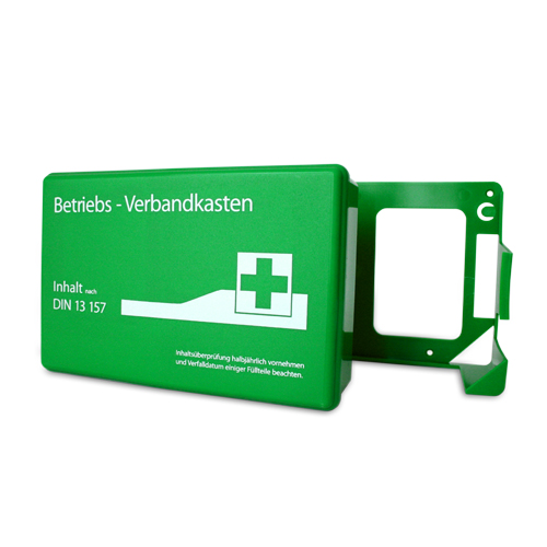 https://aed-defibrillator.kaufen/media/image/75/23/53/betriebsverbandkasten-din-13157-gruen-mit-wandhalterung-_1.jpg