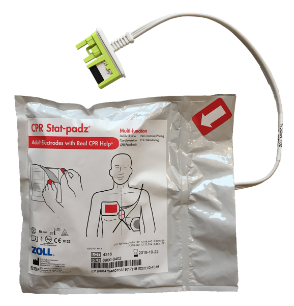 ZOLL CPR Stat-Padz mit Real CPR Help Funktion
